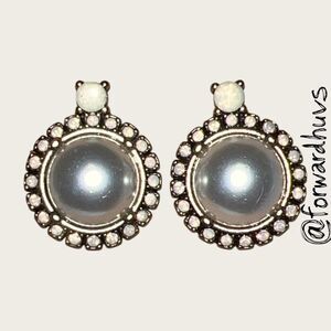 Bundle Sale 3 for $15 | Faux Pearl and Rhinestone Stud Earring